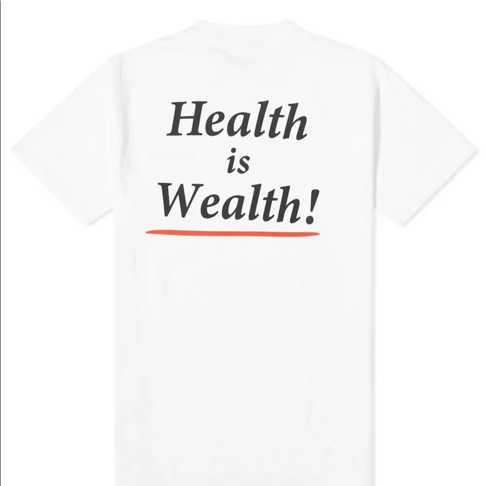 Sporty and Rich Health Is Wealth Tee